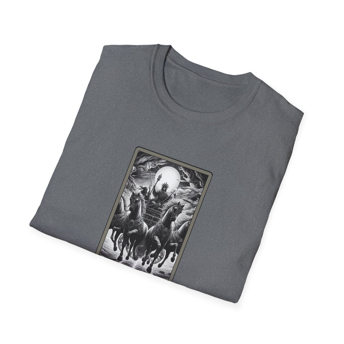 "The Chariot" Tarot Card Graphic T-Shirt