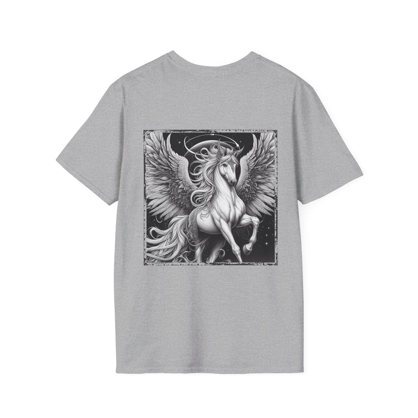 Greek Pegasus Graphic T-Shirt