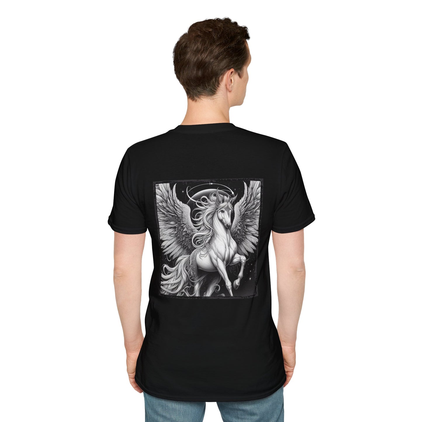 Greek Pegasus Graphic T-Shirt