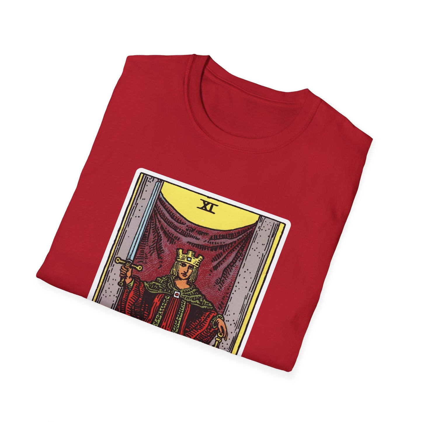 Gerechtigkeit Tarotkarten-T-Shirt