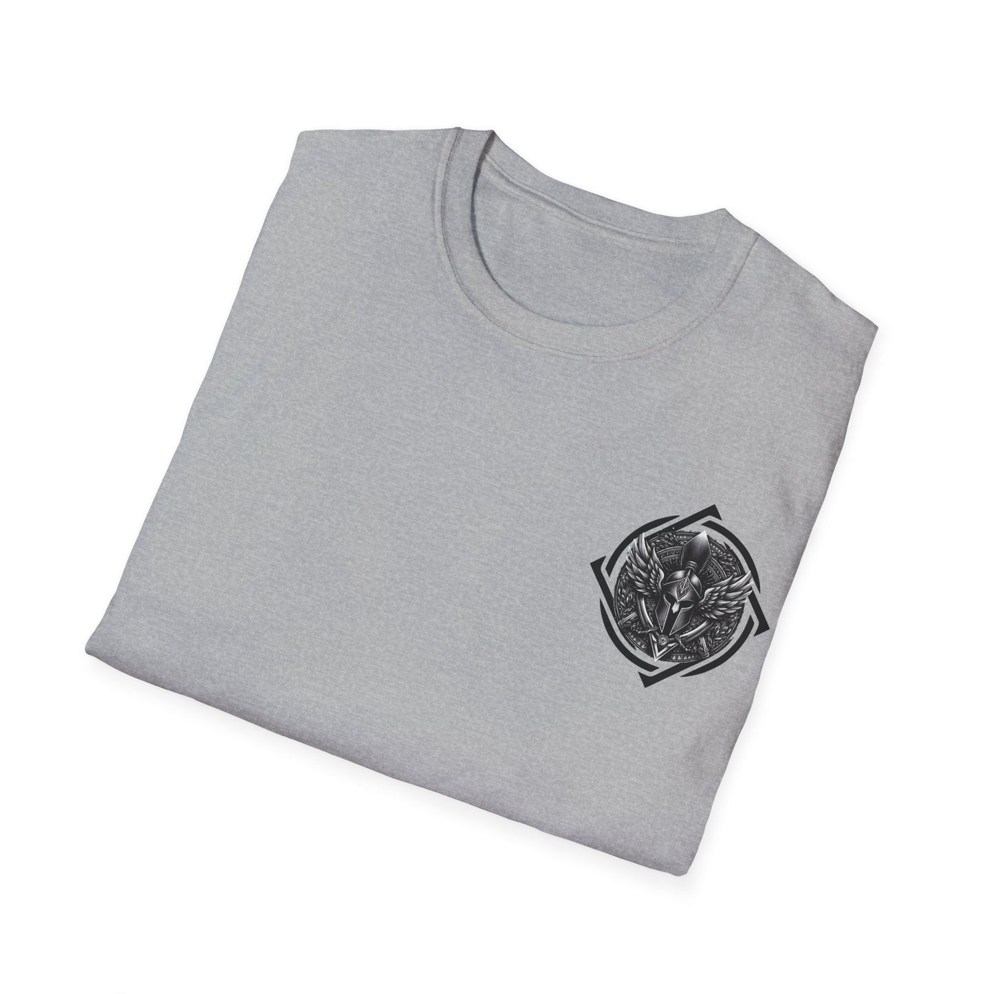 Greek Spartan Symbol Graphic T-Shirt