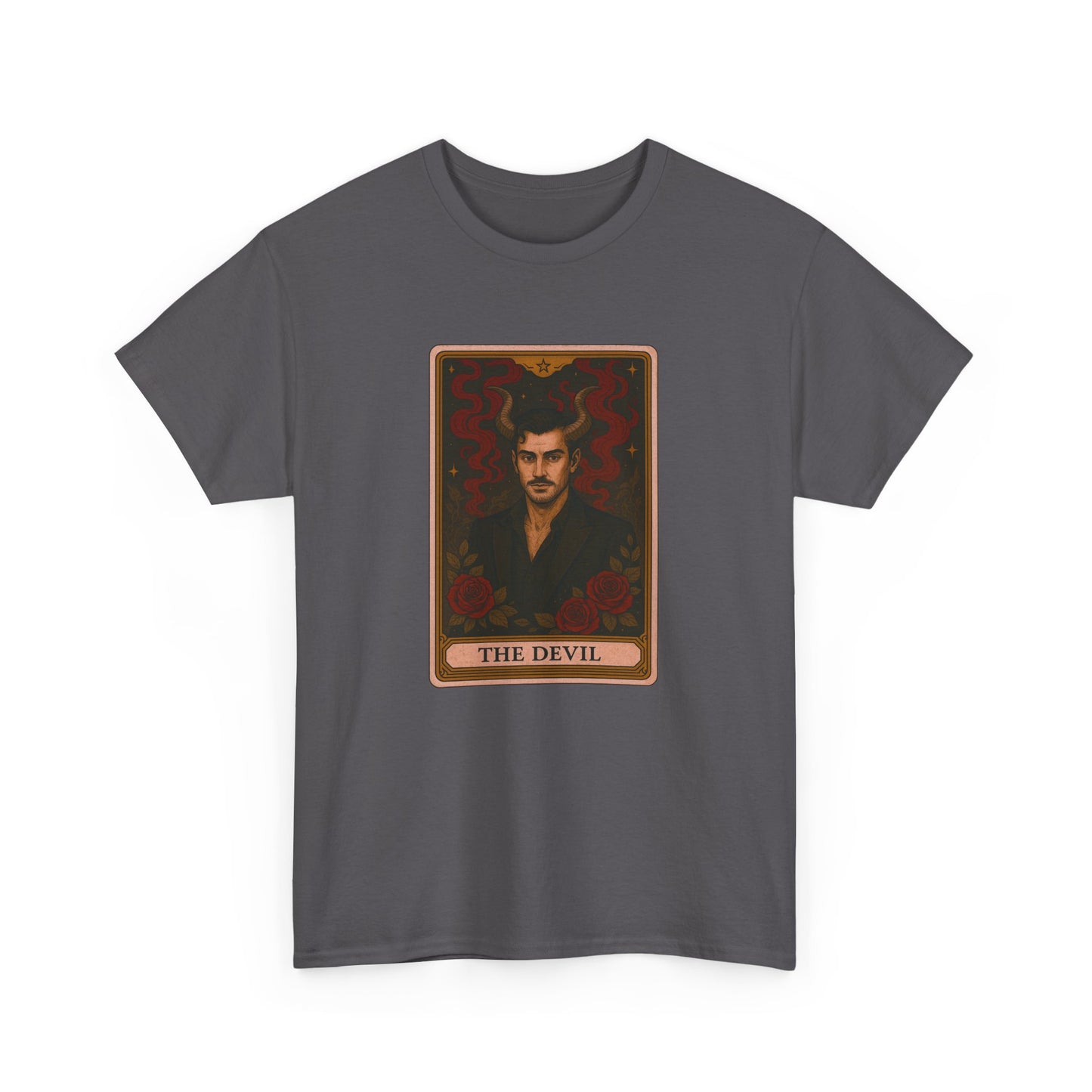 Mock Tarot Card "The Devil" (It's just a man...) Unisex T-Shirt