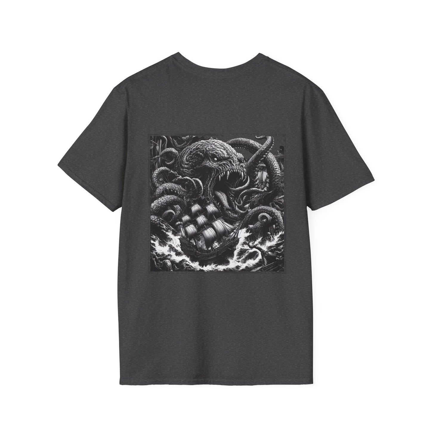 Greek Kraken Graphic T-Shirt