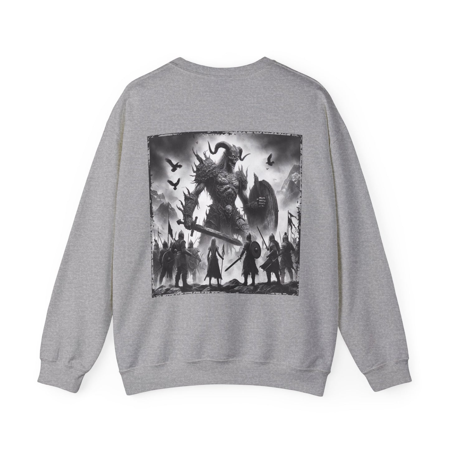 Norse Mythology Einherjar Scenic Sweatshirt