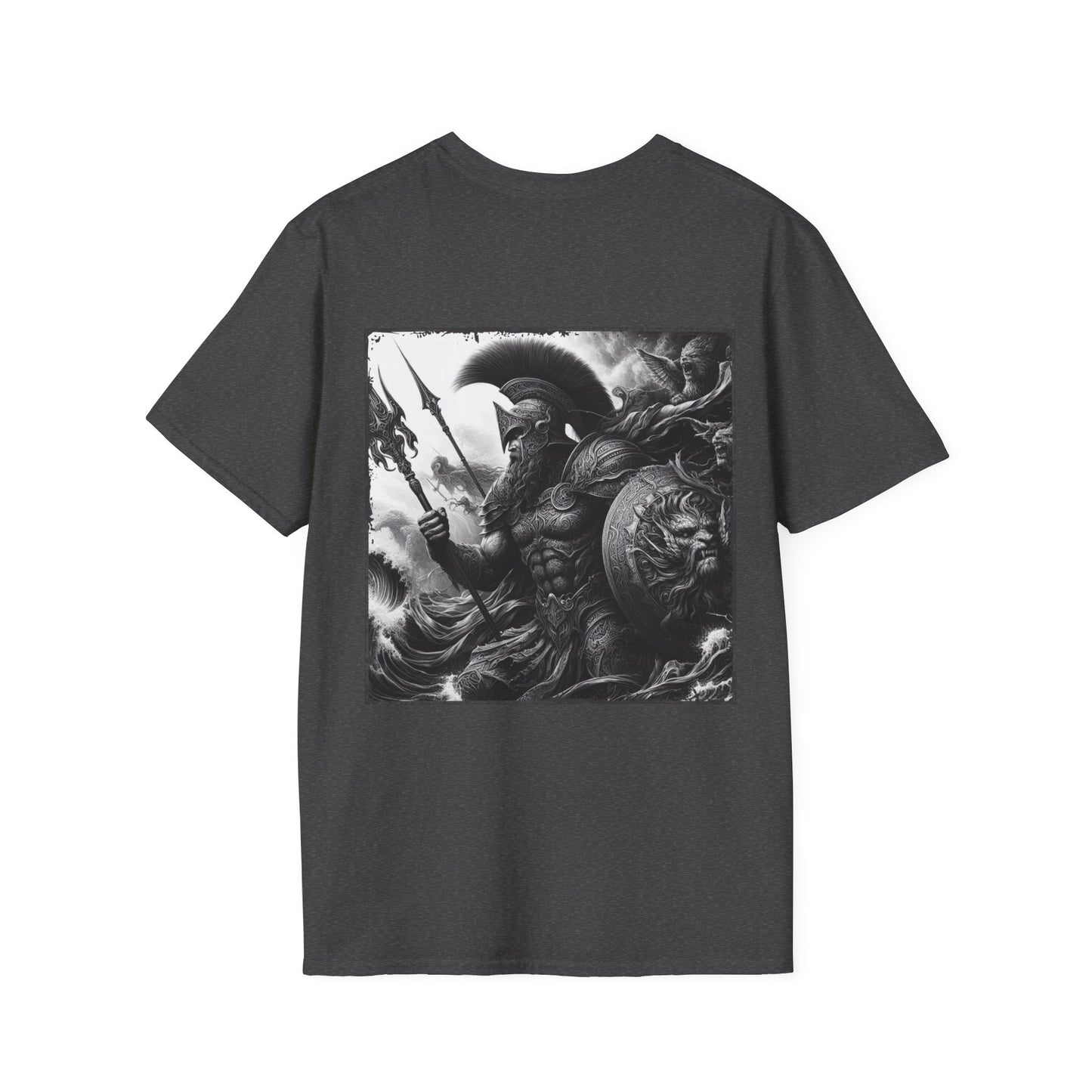 Greek Aries Warrior Graphic T-Shirt