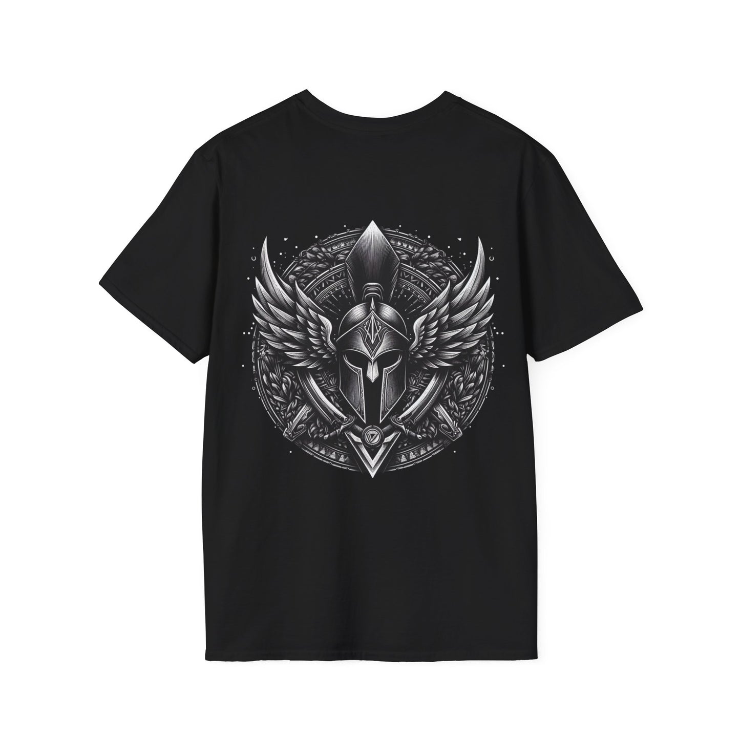 Greek Spartan Symbol Graphic T-Shirt