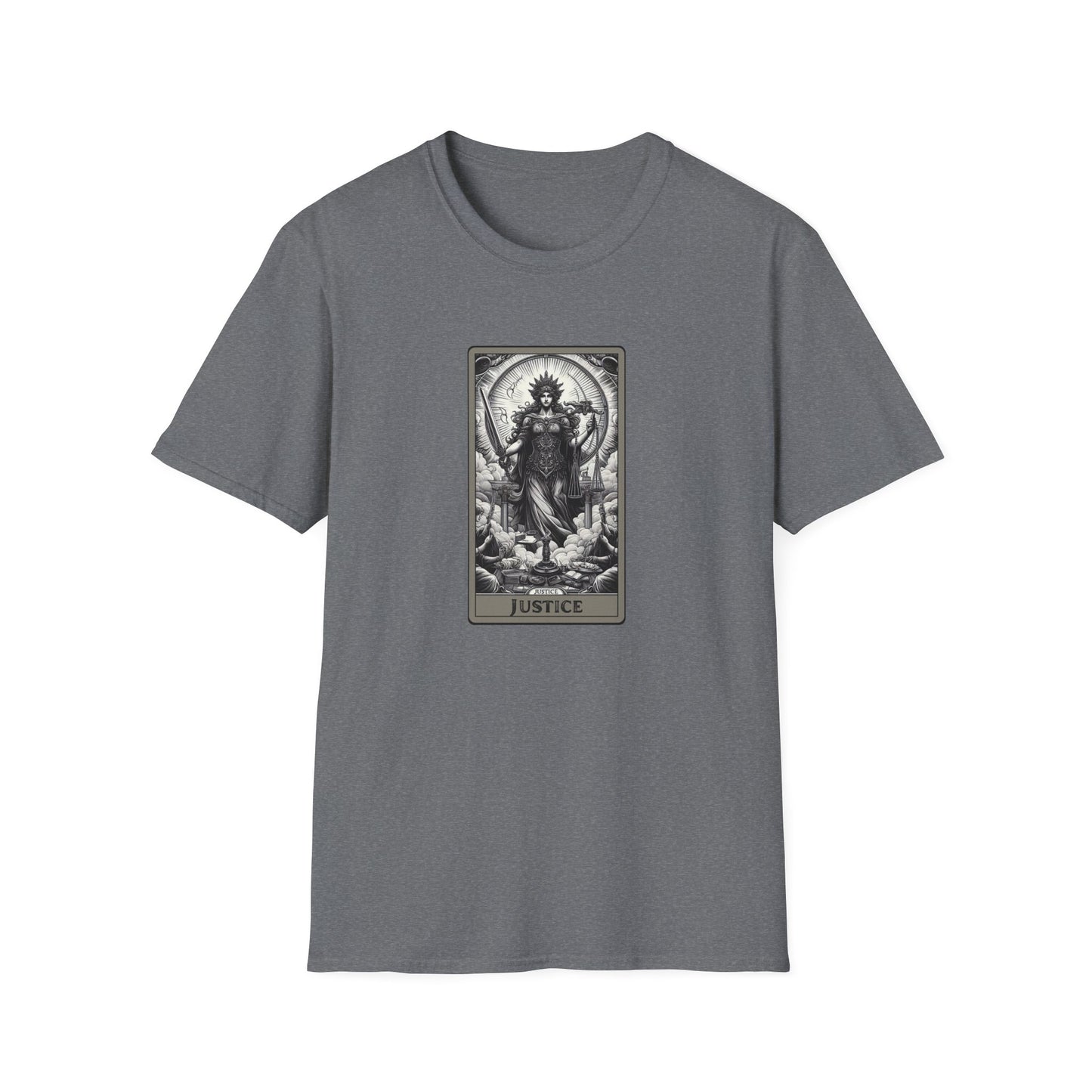 "Justice" Tarot Card Graphic T-Shirt