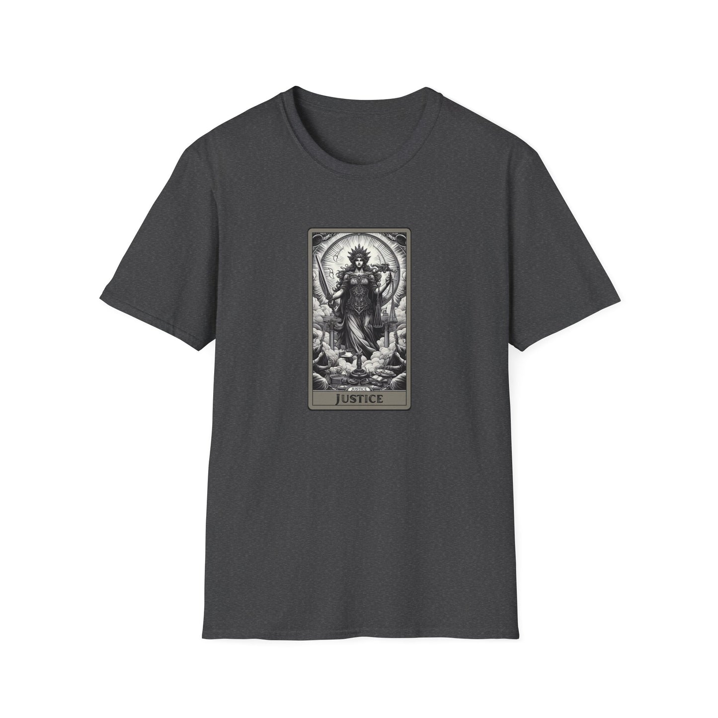 "Justice" Tarot Card Graphic T-Shirt