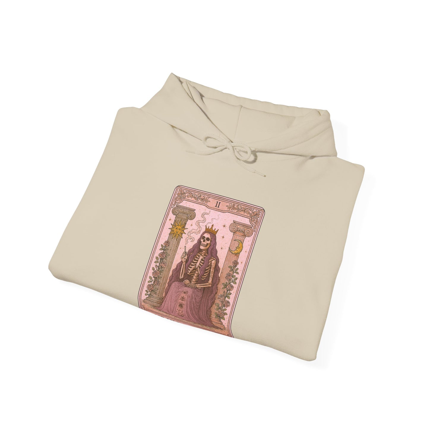 Mock Tarot Card "The High Priestess" Hoodie