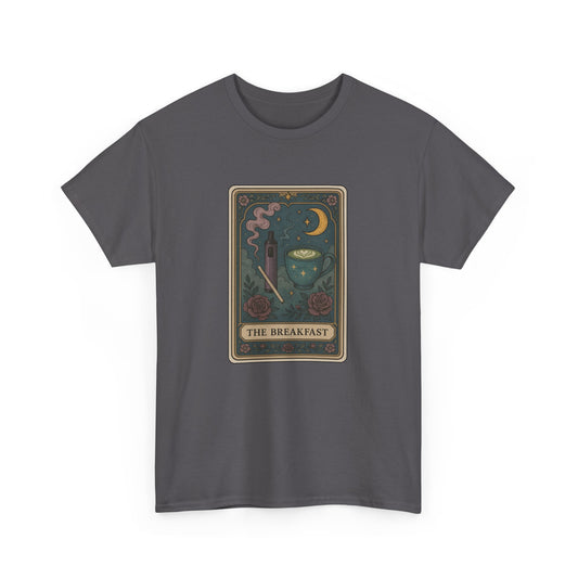 Mock Tarot Card "The Breakfast" Vape and Matcha Unisex T-Shirt