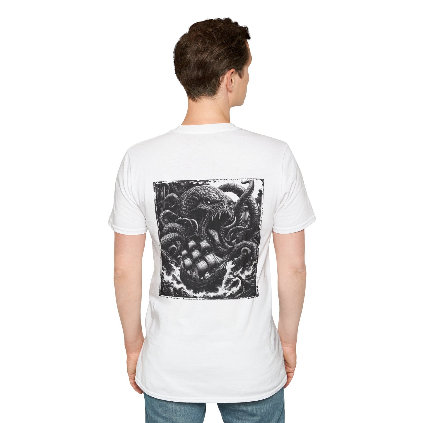 Greek Kraken Graphic T-Shirt