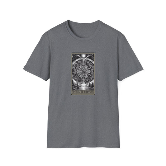 "Wheel of Fortune" Tarot Card Graphic T-Shirt