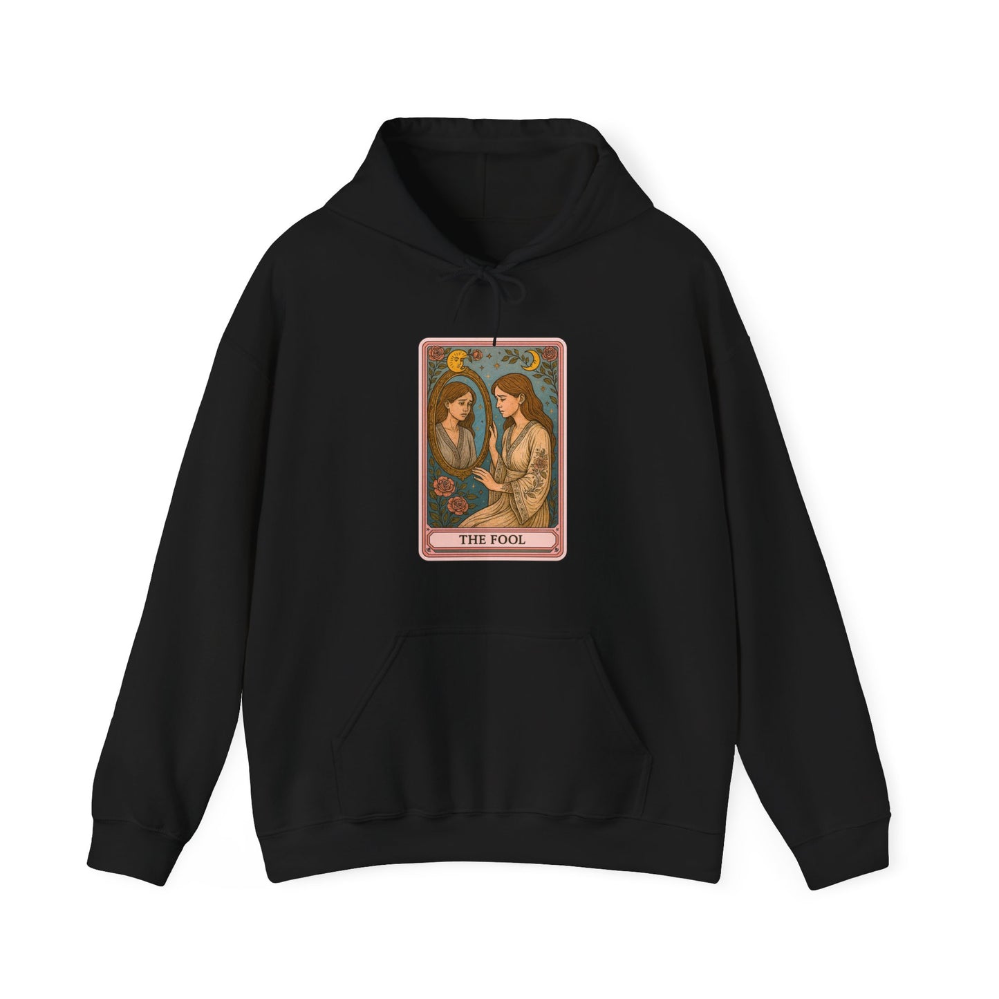 Mock Tarot Card "The Fool" Hoodie