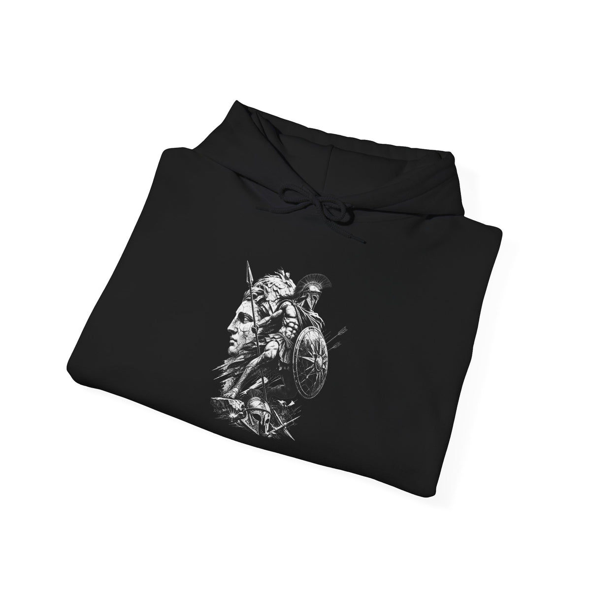 Achilles Illustrated Hoodie (Front)
