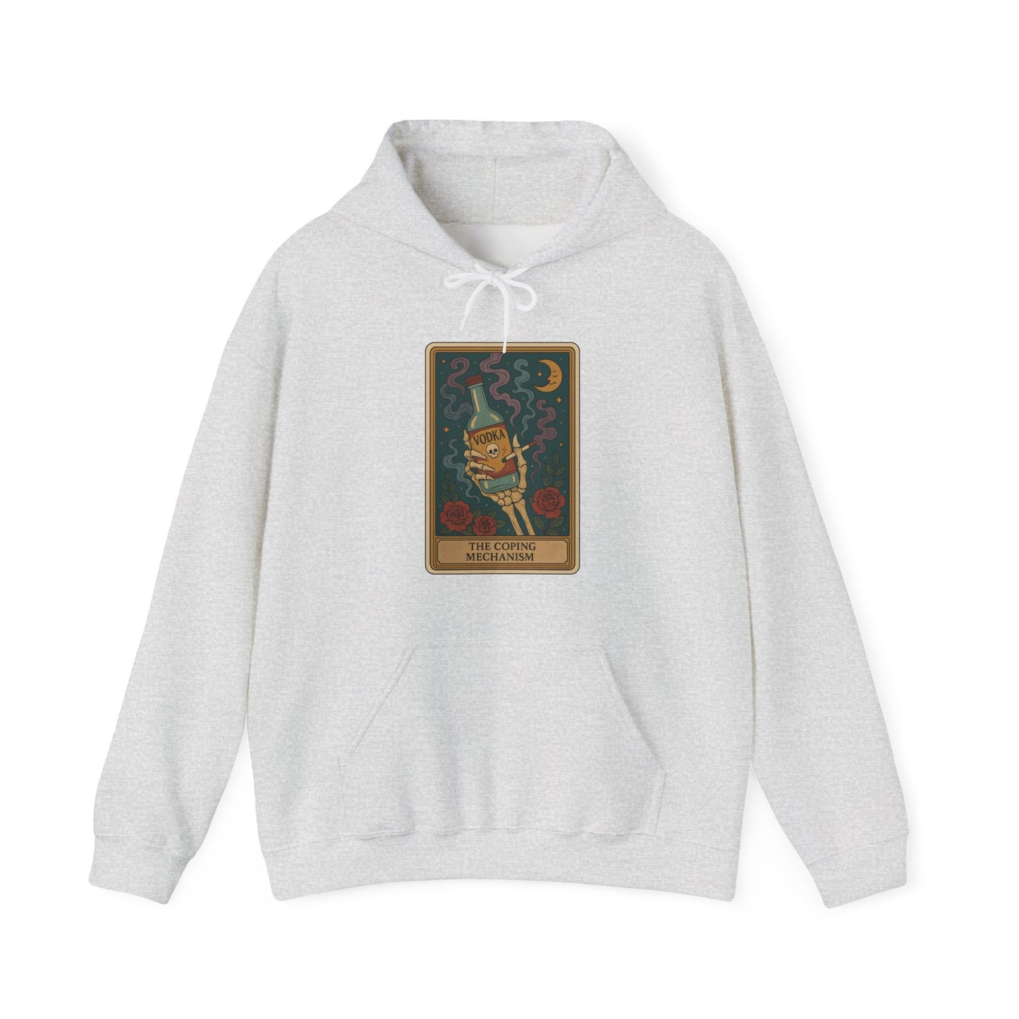 Mock Tarot Card "The Coping Mechanism" Hoodie