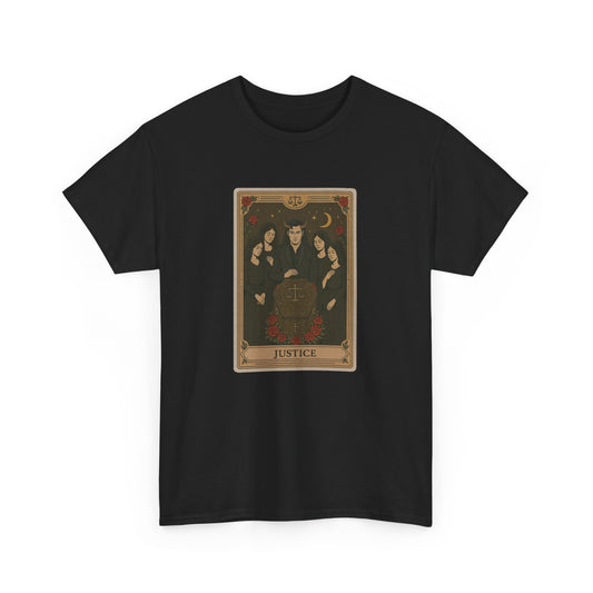 Mock Tarot Card "Justice" Unisex T-Shirt