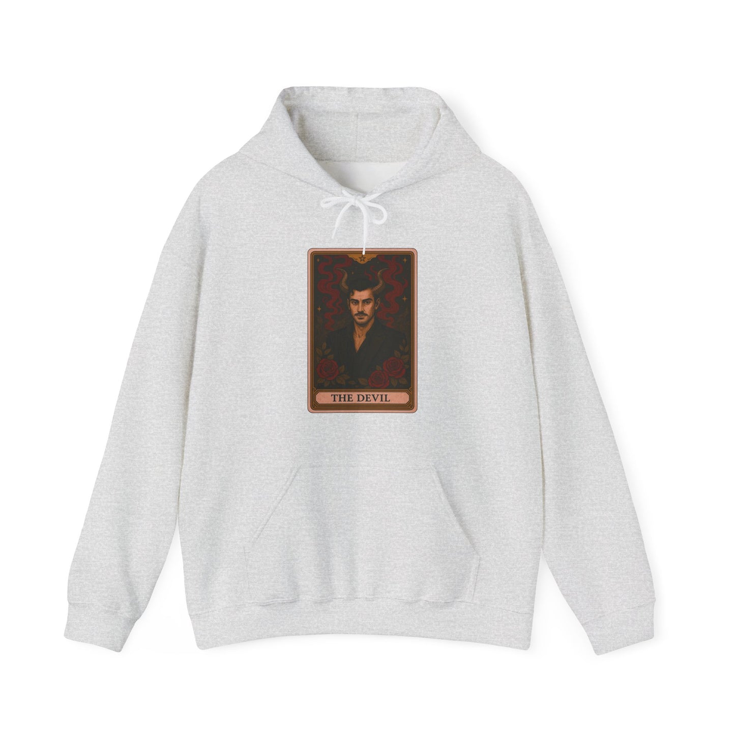 Mock Tarot Card "The Devil" (It's just a man...) Hoodie
