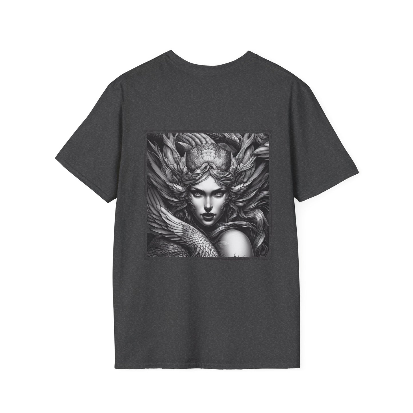 Greek Siren Monster Graphic T-Shirt