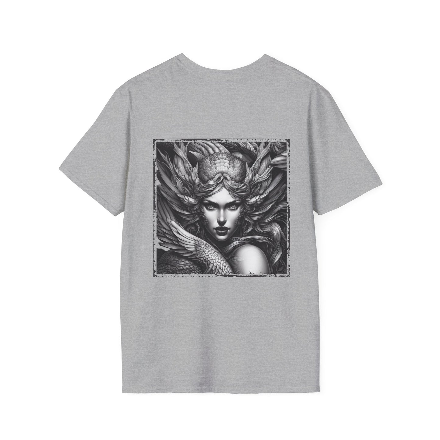 Greek Siren Monster Graphic T-Shirt