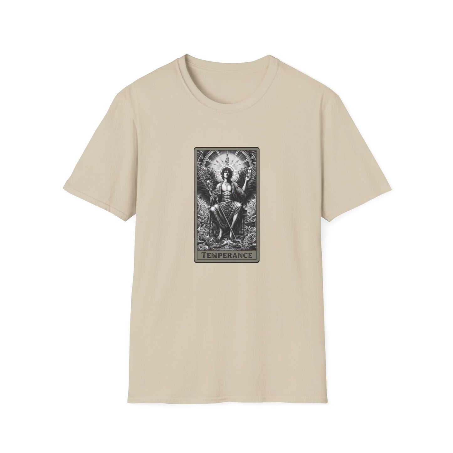 "Temperance" Tarot Card Graphic T-Shirt