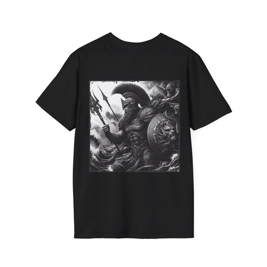 Greek Aries Warrior Graphic T-Shirt