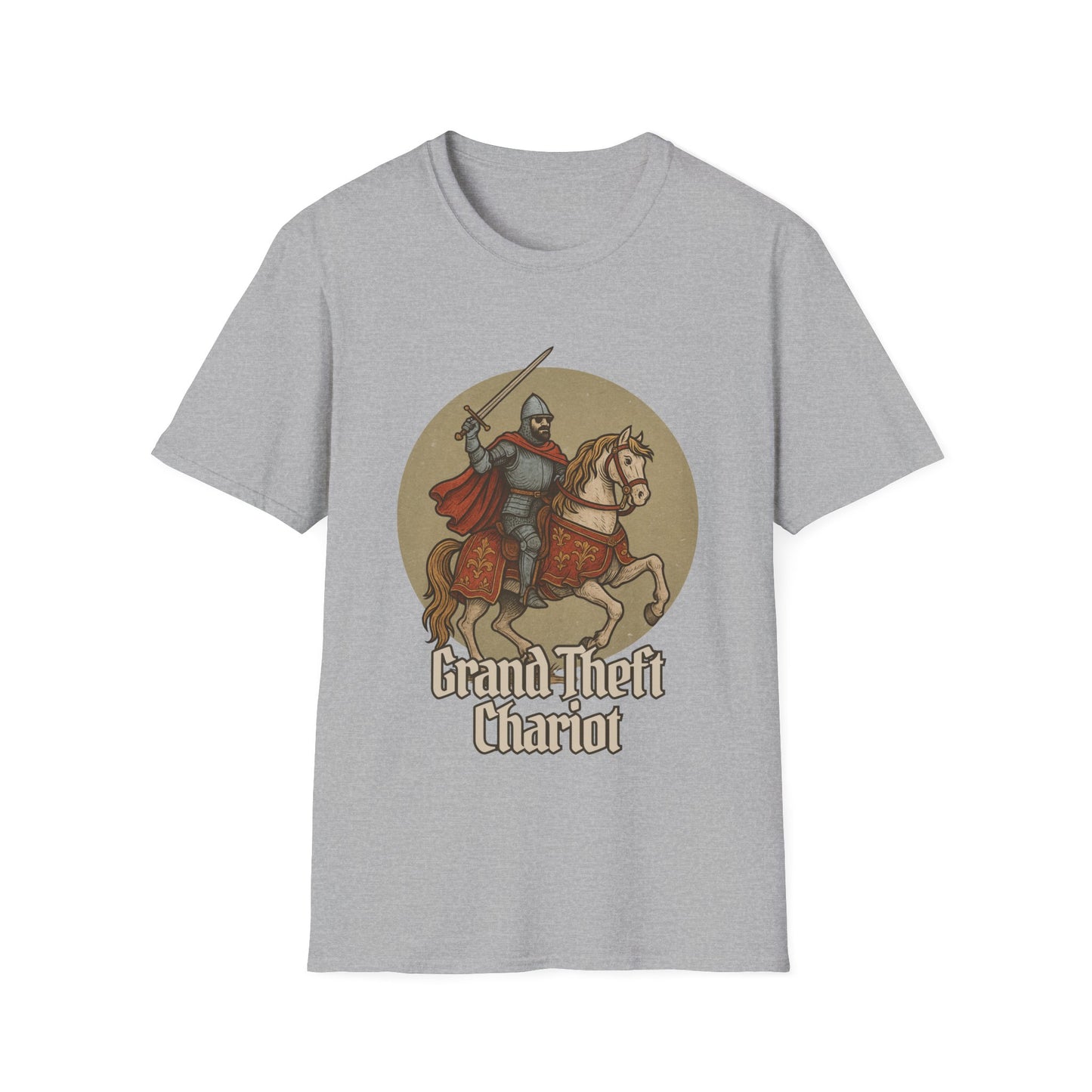 Grand Theft Chariot Medieval Graphic T-Shirt
