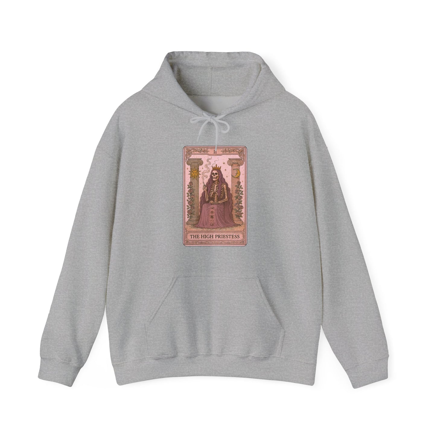Mock Tarot Card "The High Priestess" Hoodie