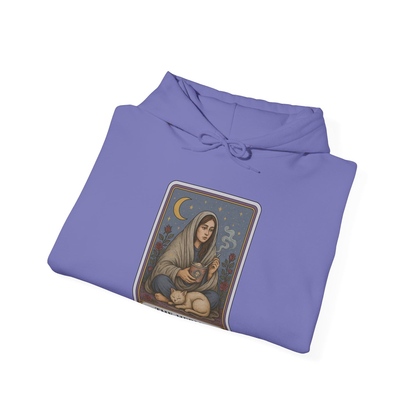 Mock Tarot Card "The Hermit" Hoodie