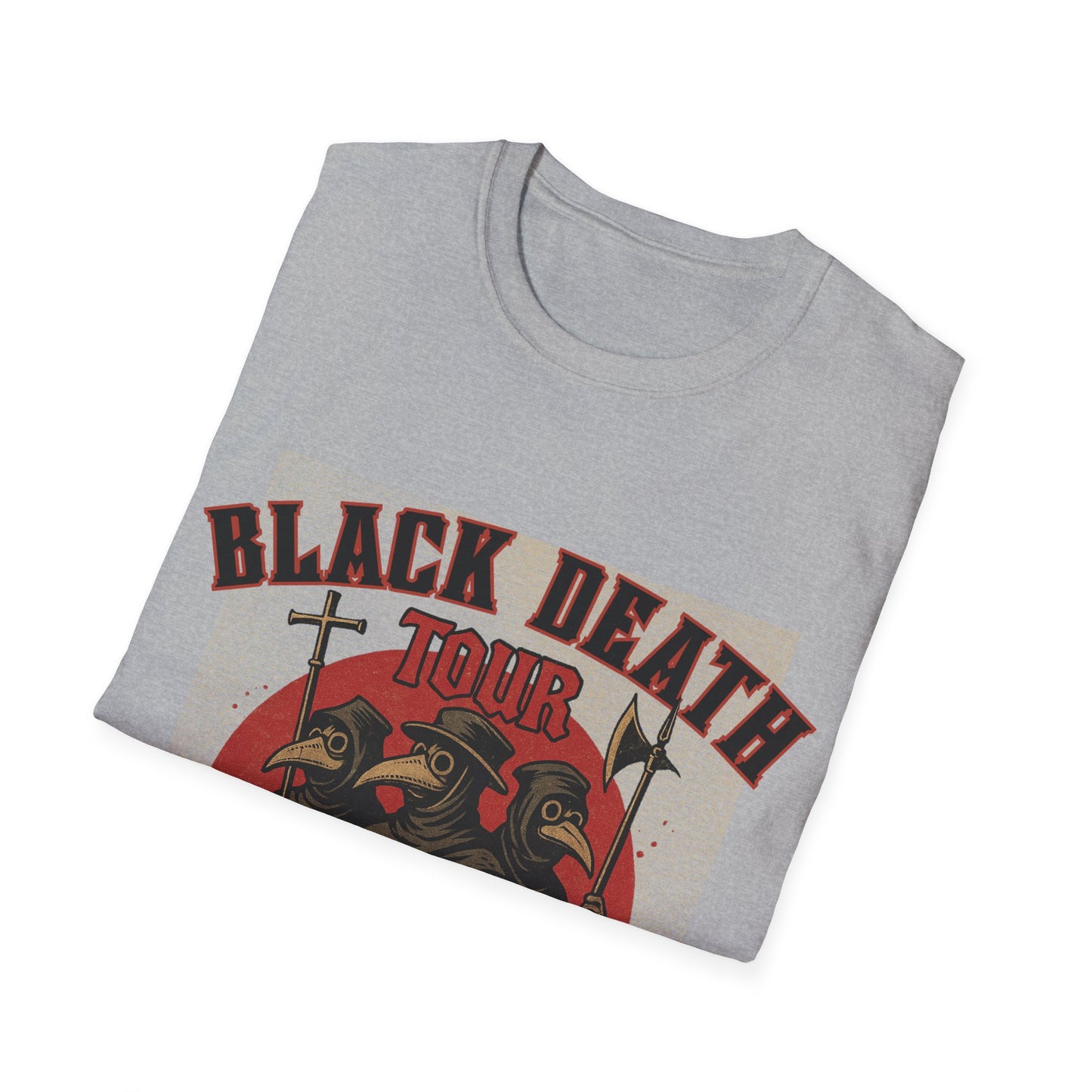 Black Death Tour Medieval Parody T-Shirt