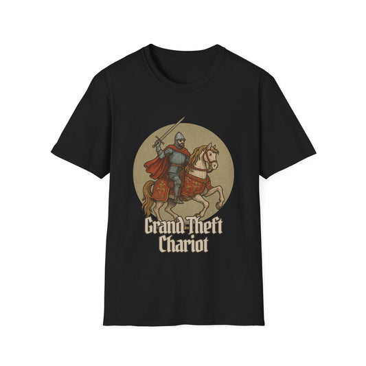Grand Theft Chariot Medieval Graphic T-Shirt