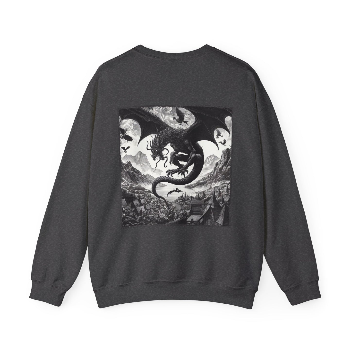Norse Nidhogg Dragon Sweatshirt