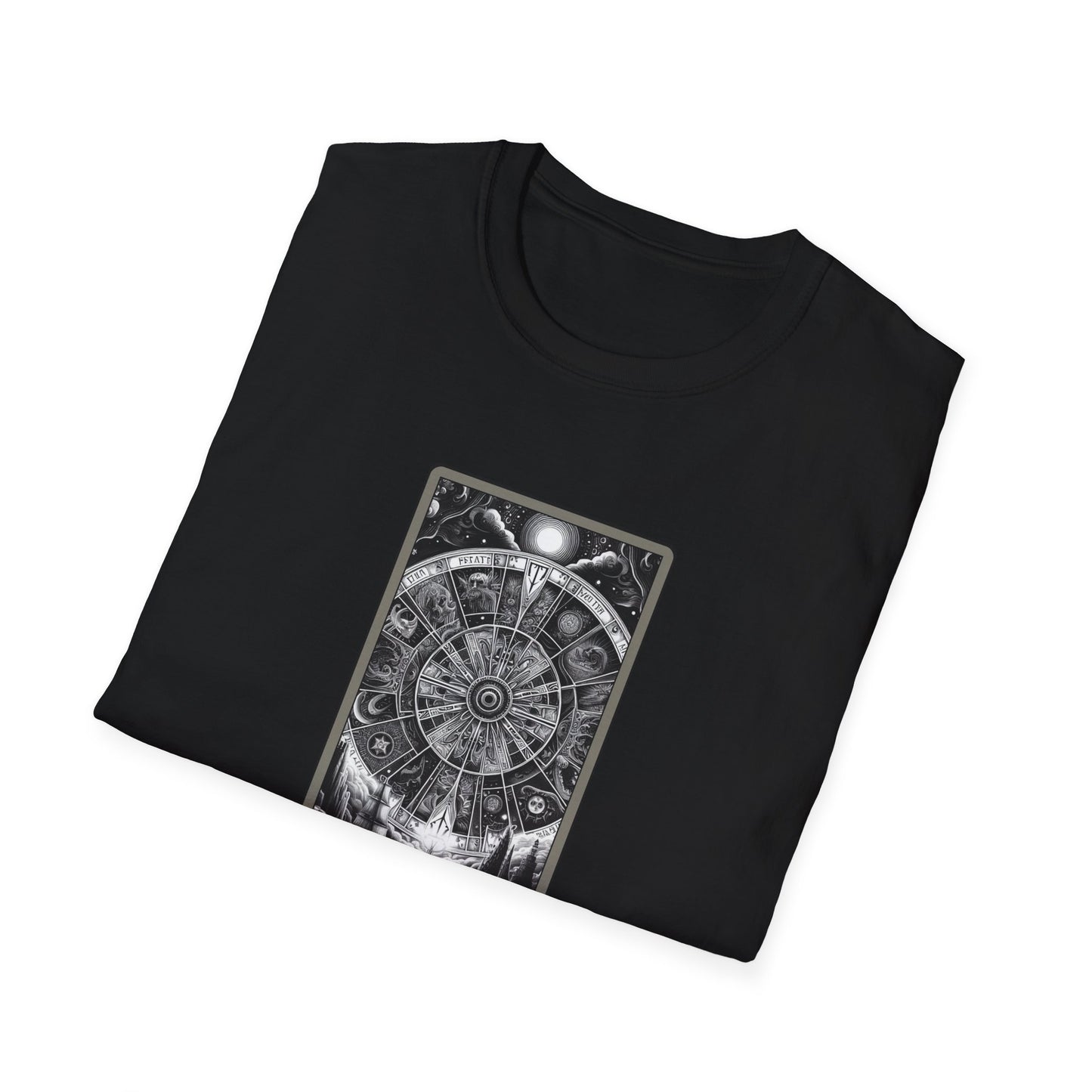 "Wheel of Fortune" Tarot Card Graphic T-Shirt