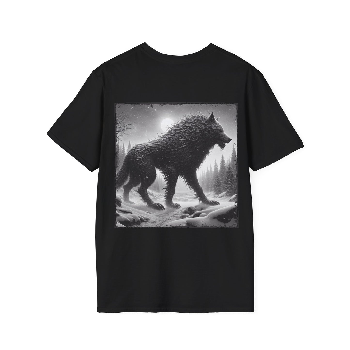 Nordic Fenrir Side T-Shirt