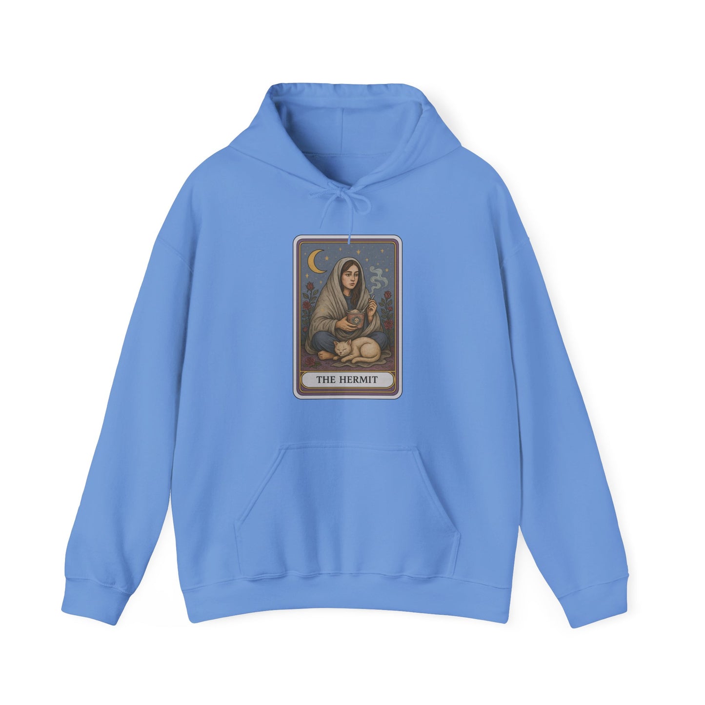 Mock Tarot Card "The Hermit" Hoodie