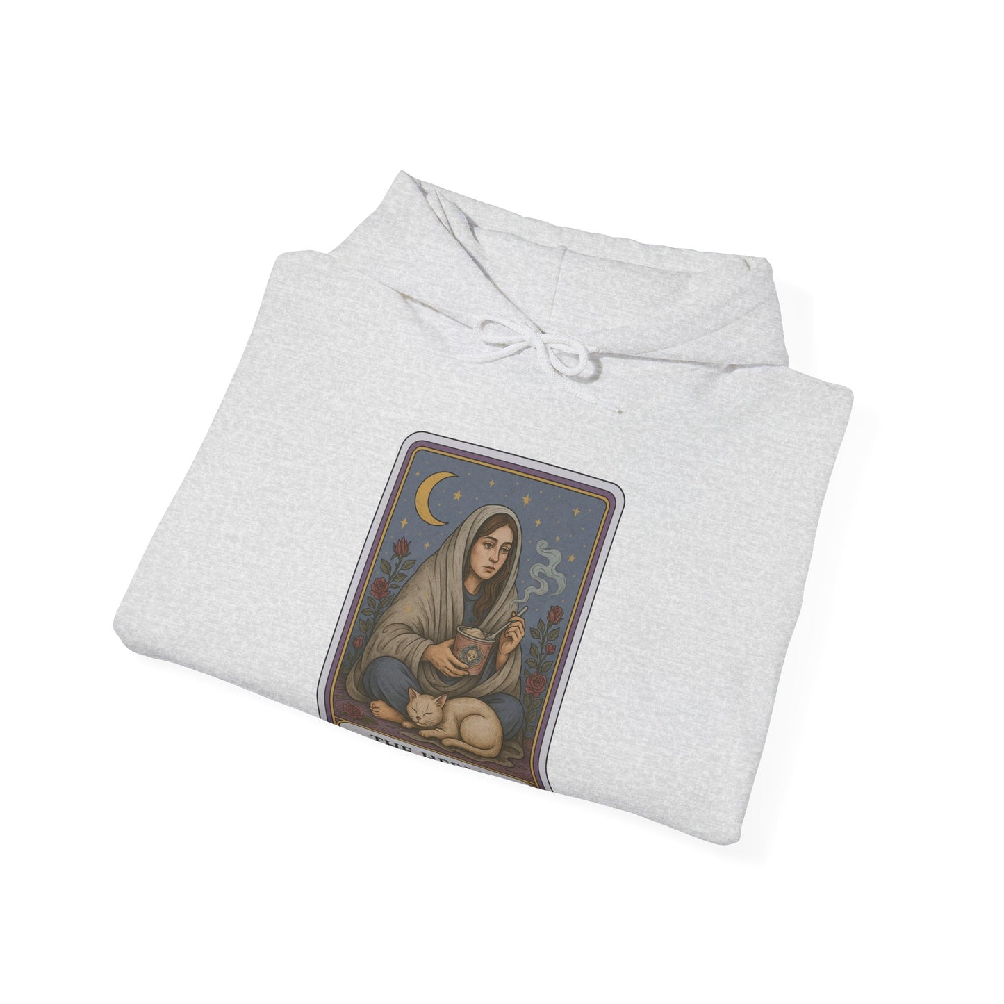 Mock Tarot Card "The Hermit" Hoodie