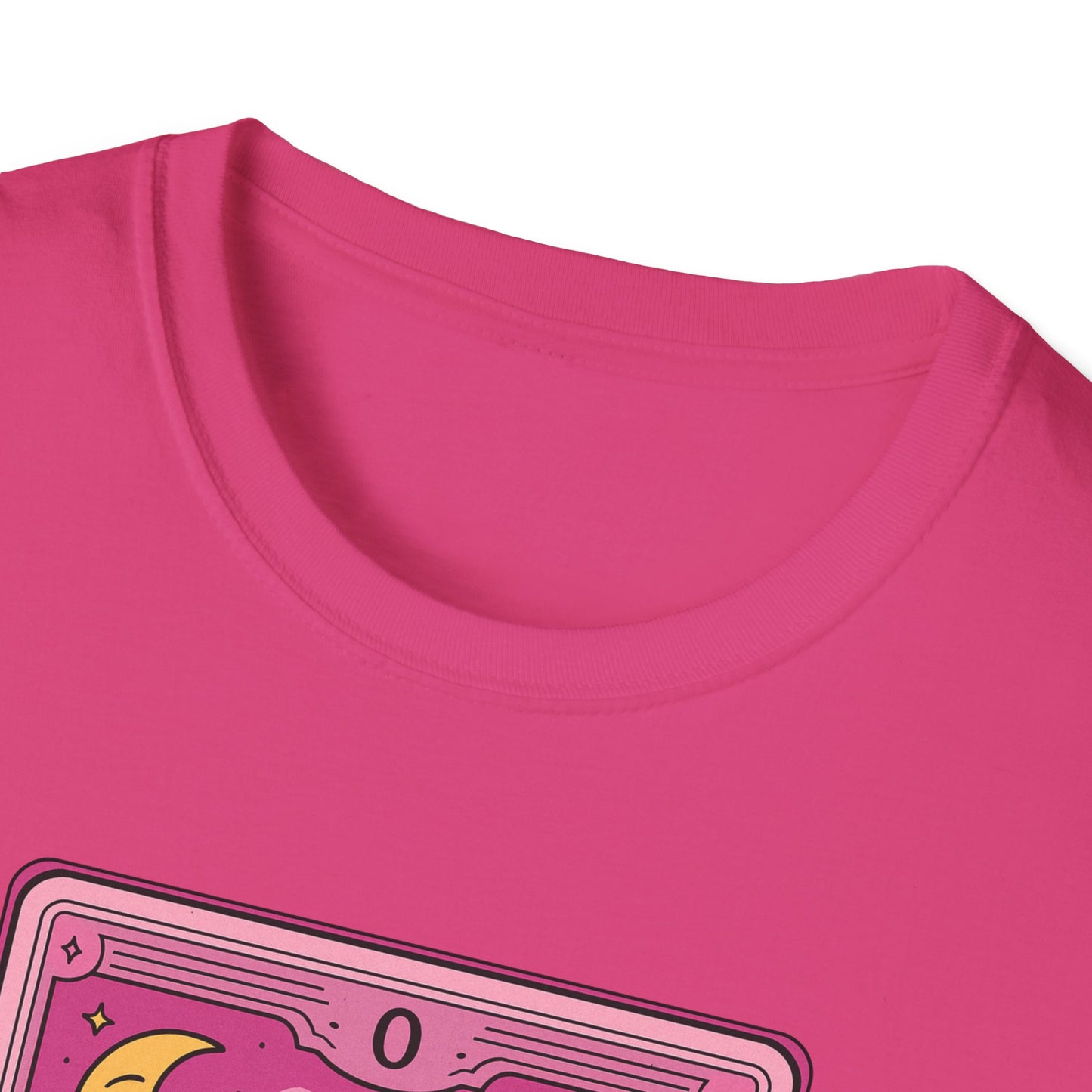 "The Zero of Fucks" Cartoon Tarot Card T-Shirt