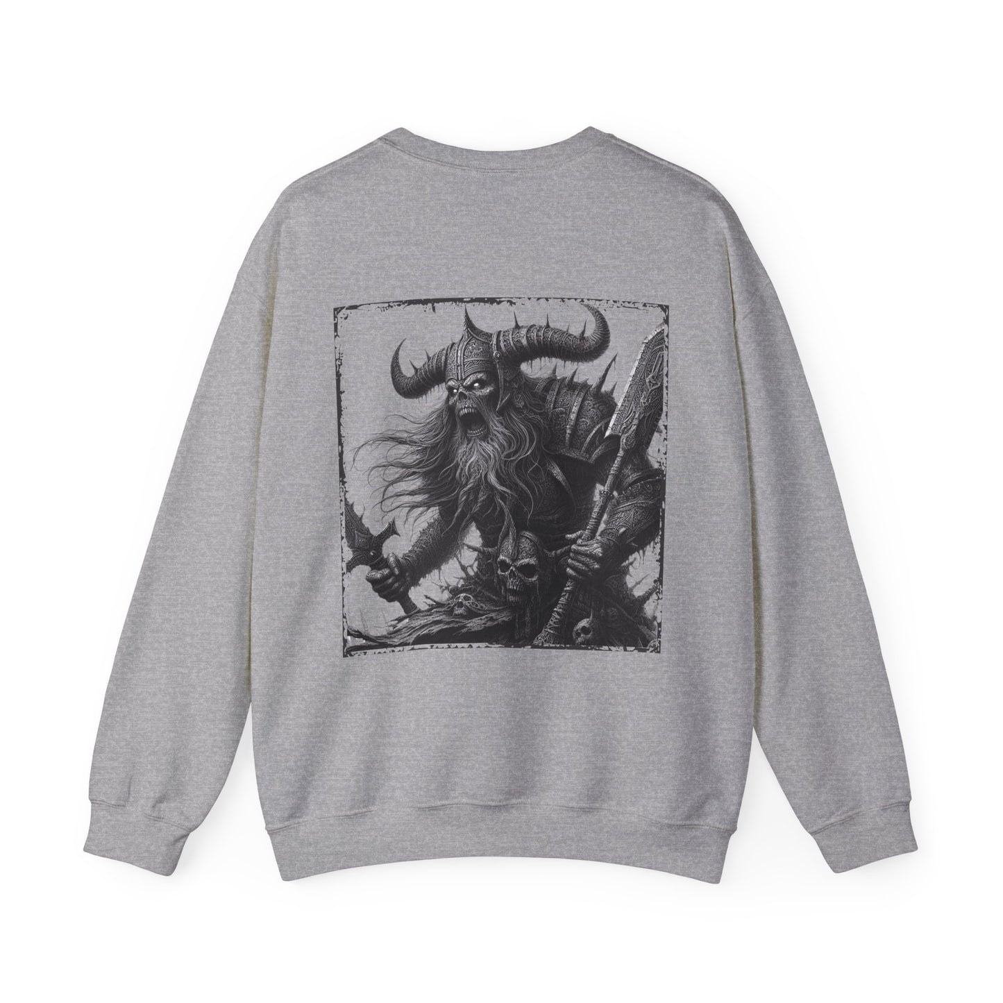 Norse Mythology Einherjar Portrait Sweatshirt