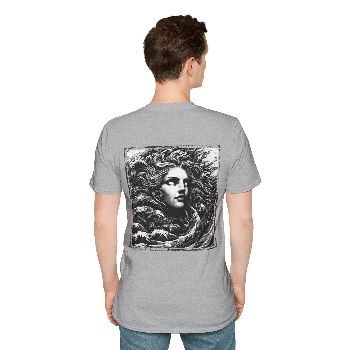 Greek Siren Graphic T-Shirt