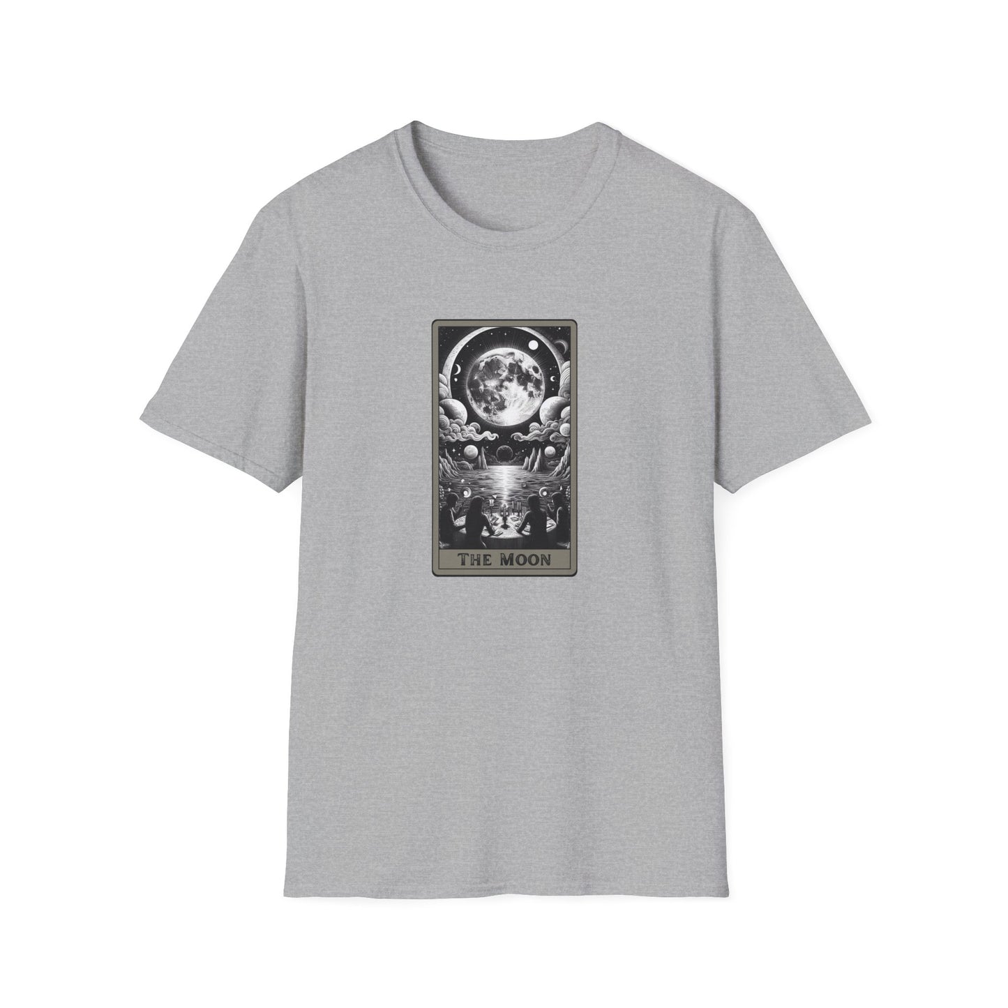 "The Moon" Tarot Card Graphic T-Shirt