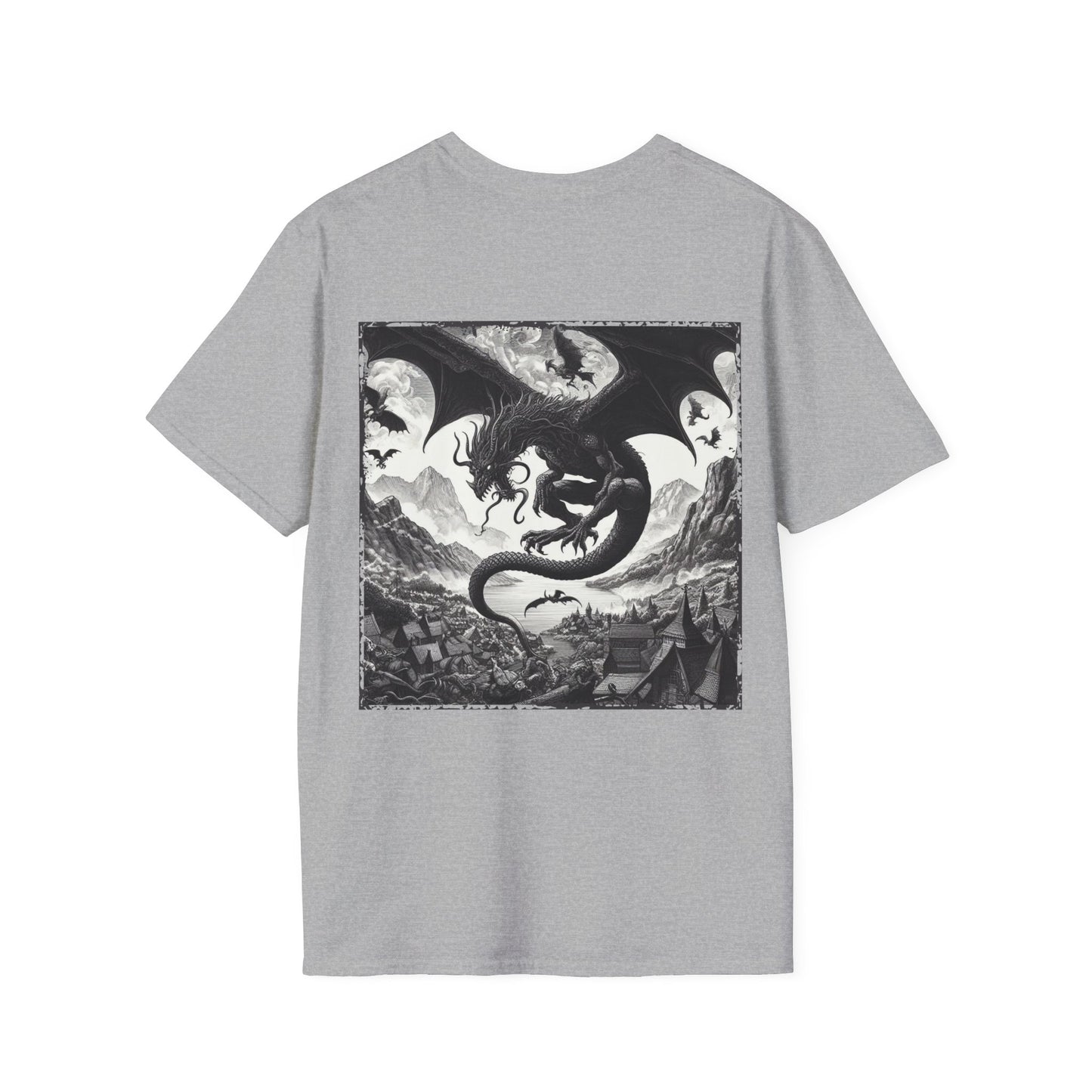 Norse Nidhogg Dragon T-Shirt