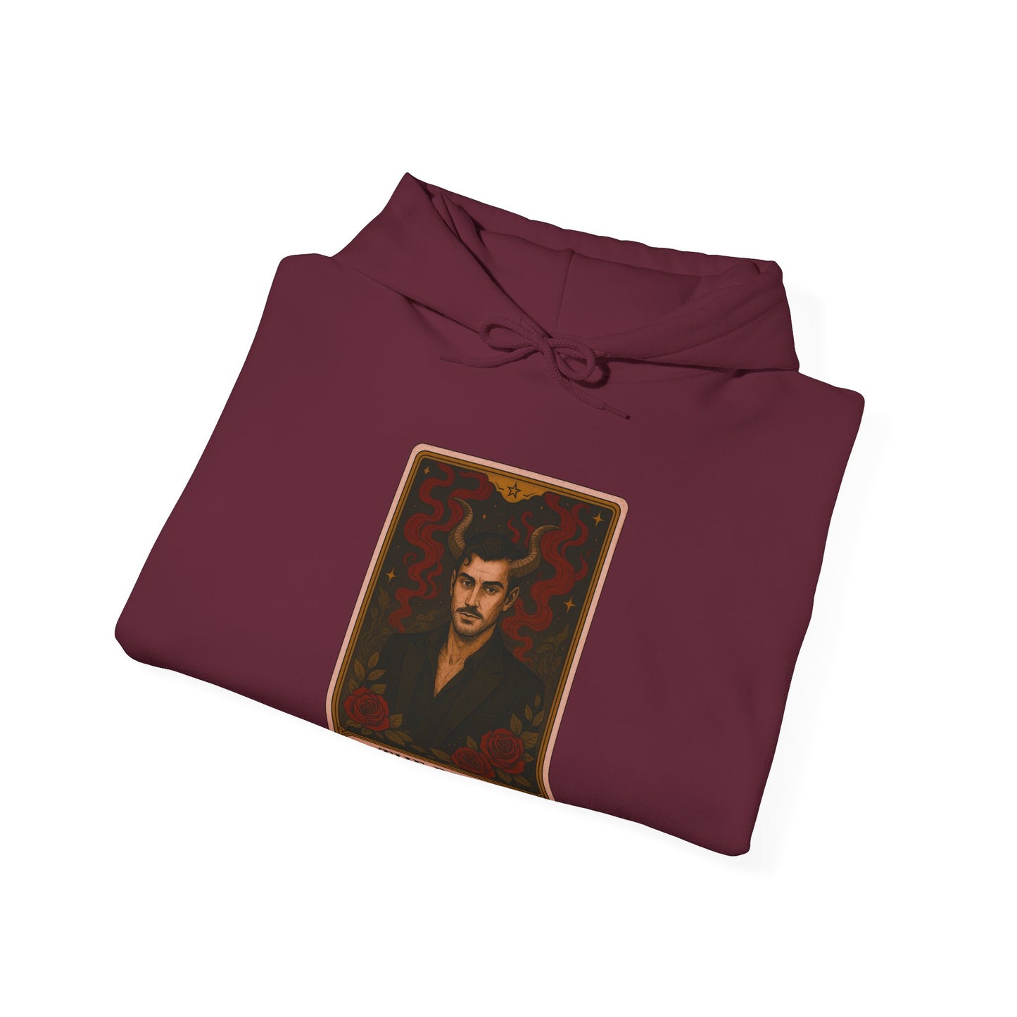 Mock Tarot Card "The Devil" (It's just a man...) Hoodie