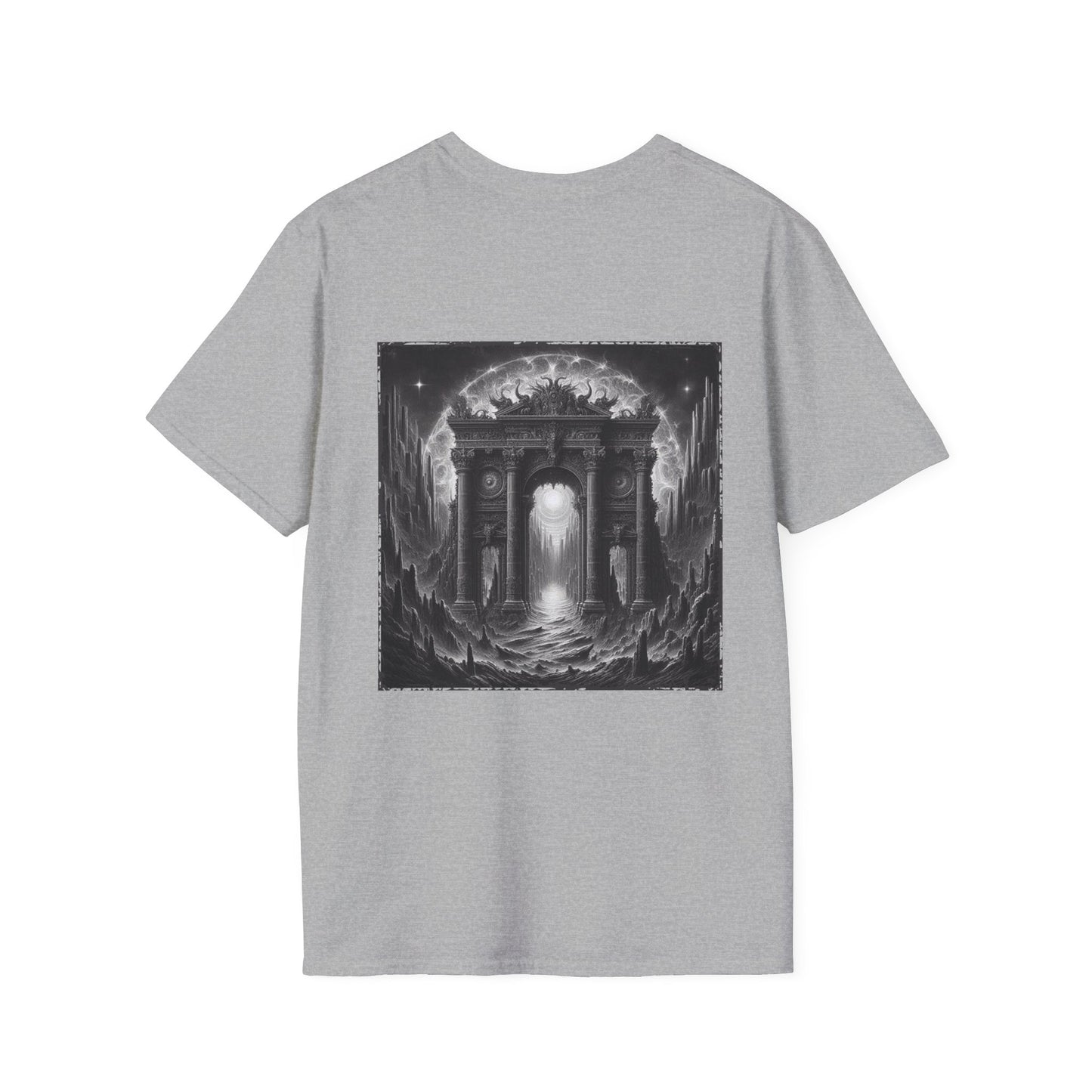 Greek Tartarus Gates Graphic T-Shirt