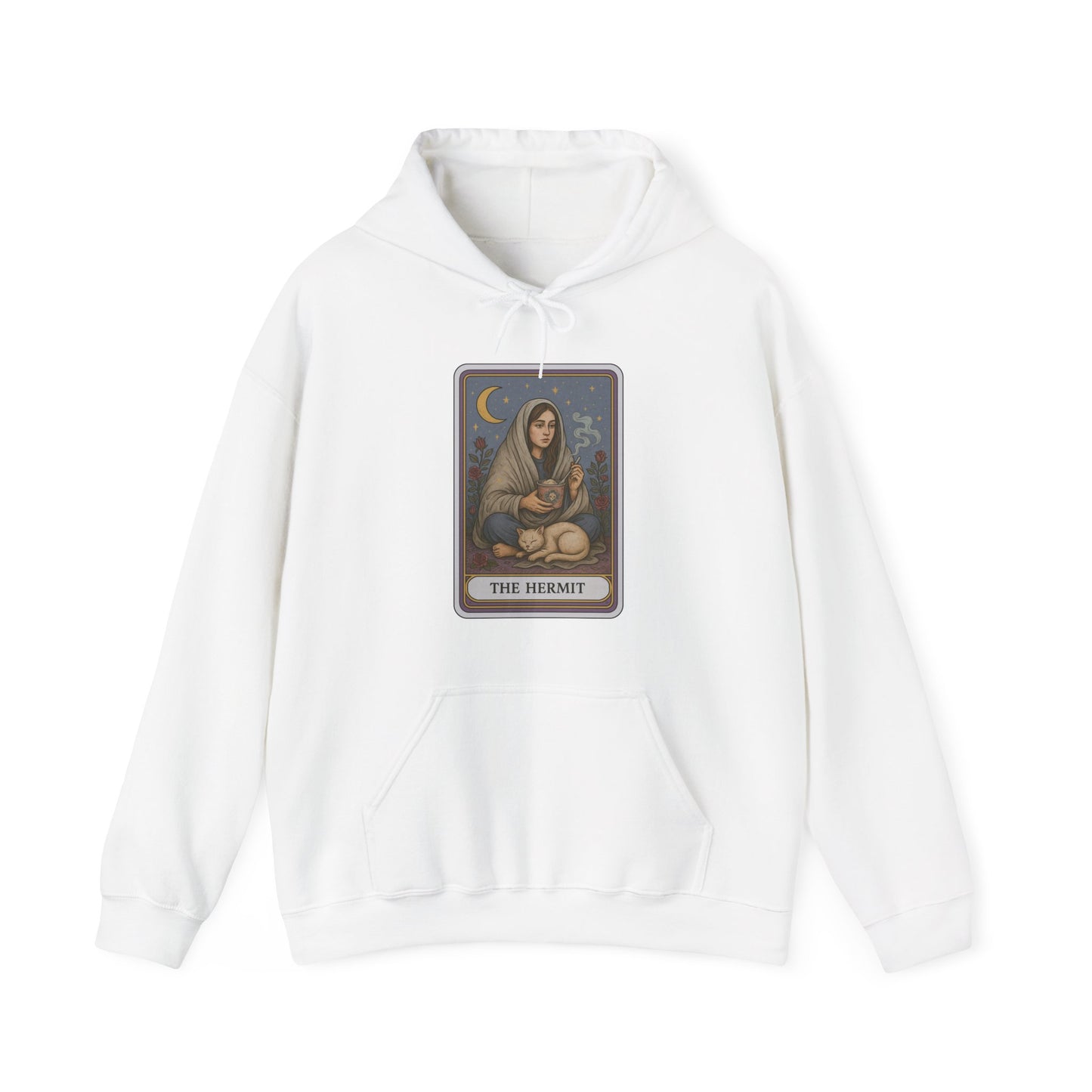 Mock Tarot Card "The Hermit" Hoodie
