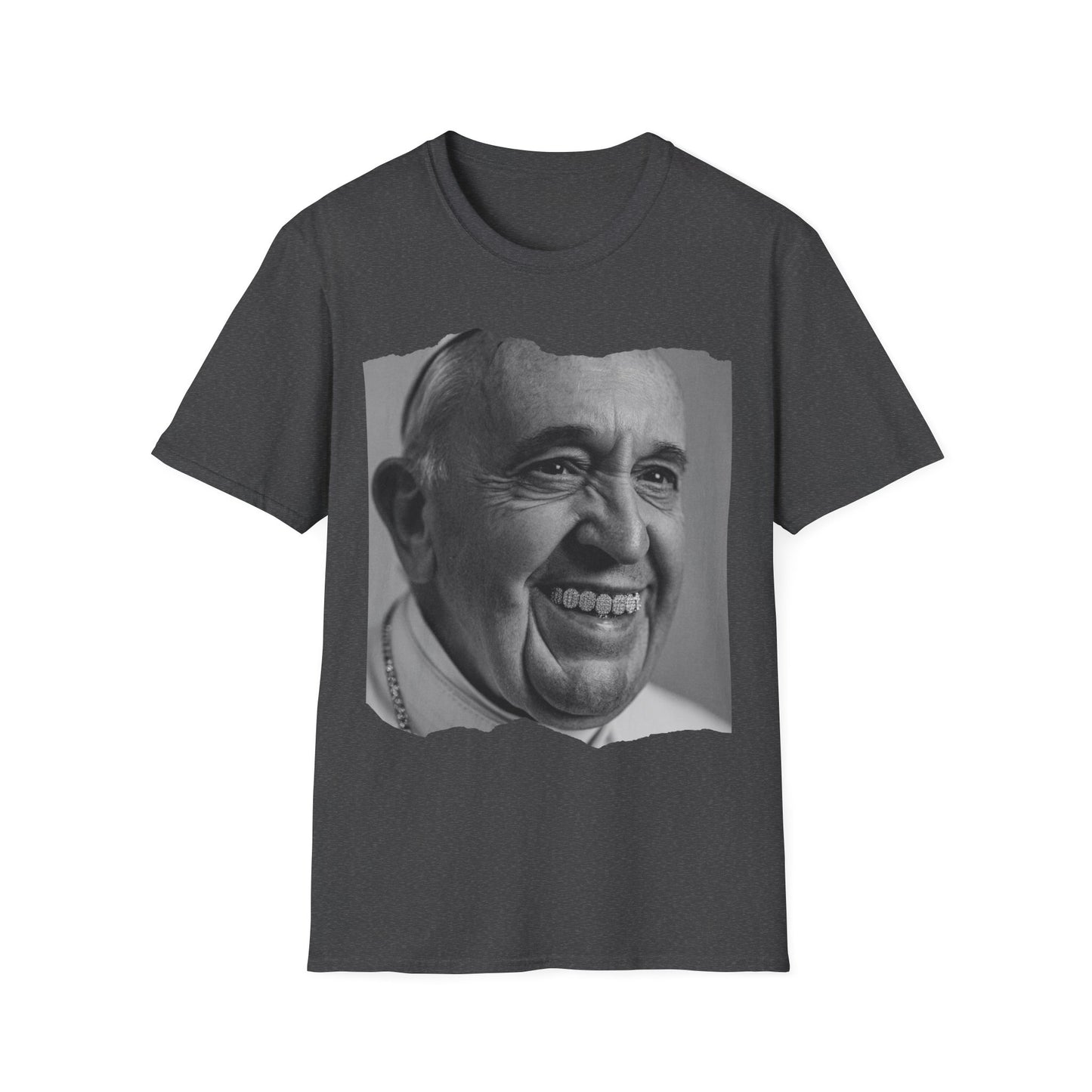 Pope Francis With Grillz T-Shirt