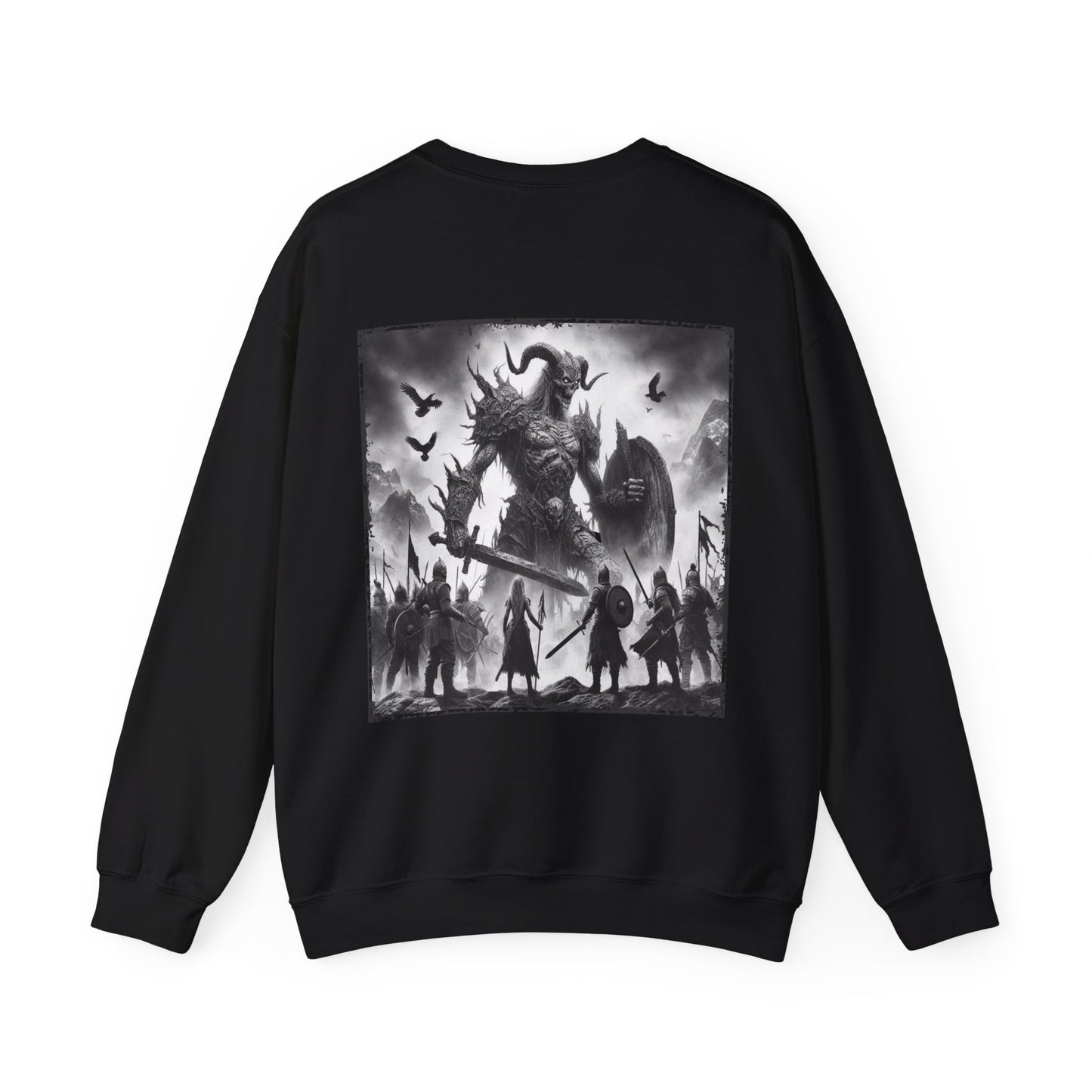 Norse Mythology Einherjar Scenic Sweatshirt
