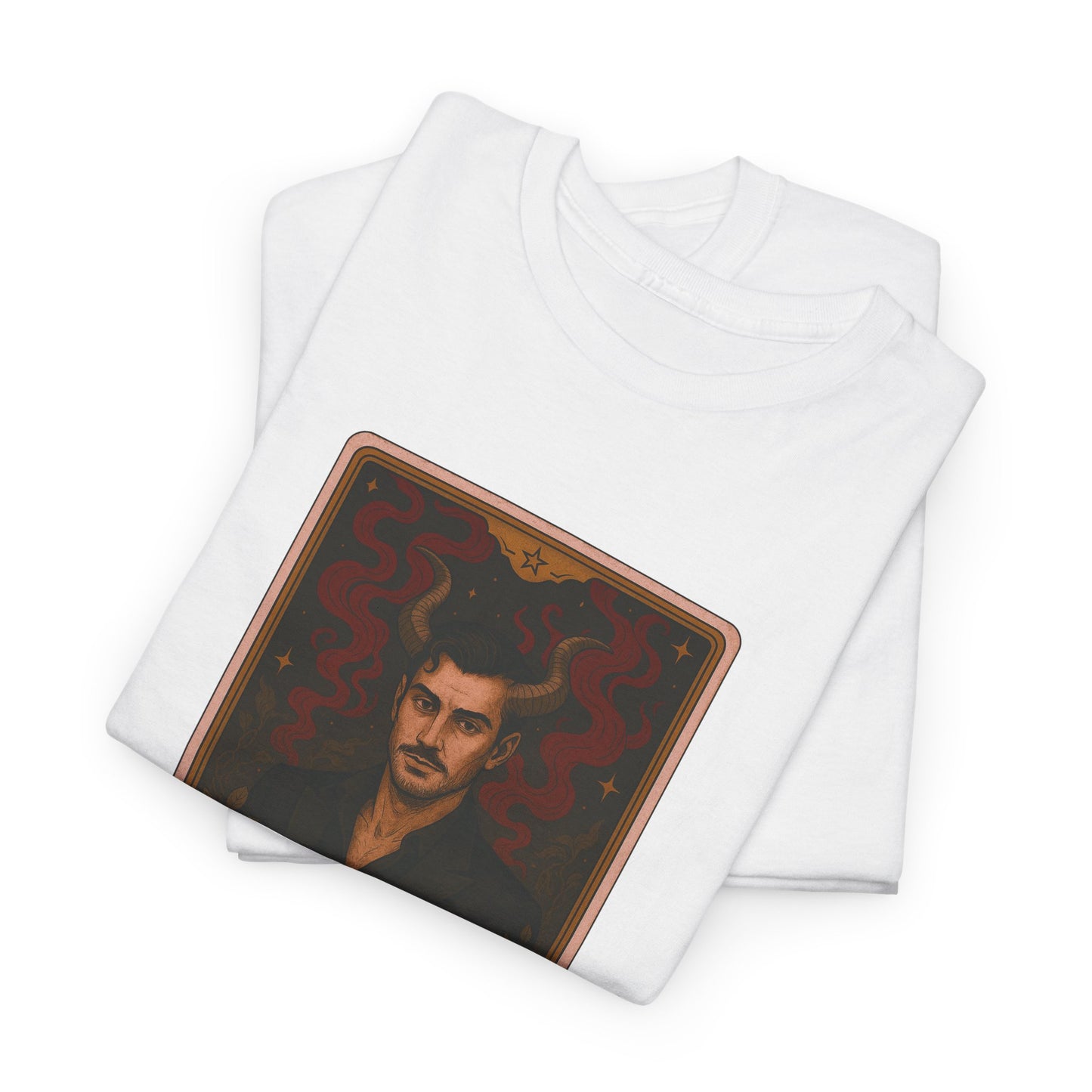 Mock Tarot Card "The Devil" (It's just a man...) Unisex T-Shirt