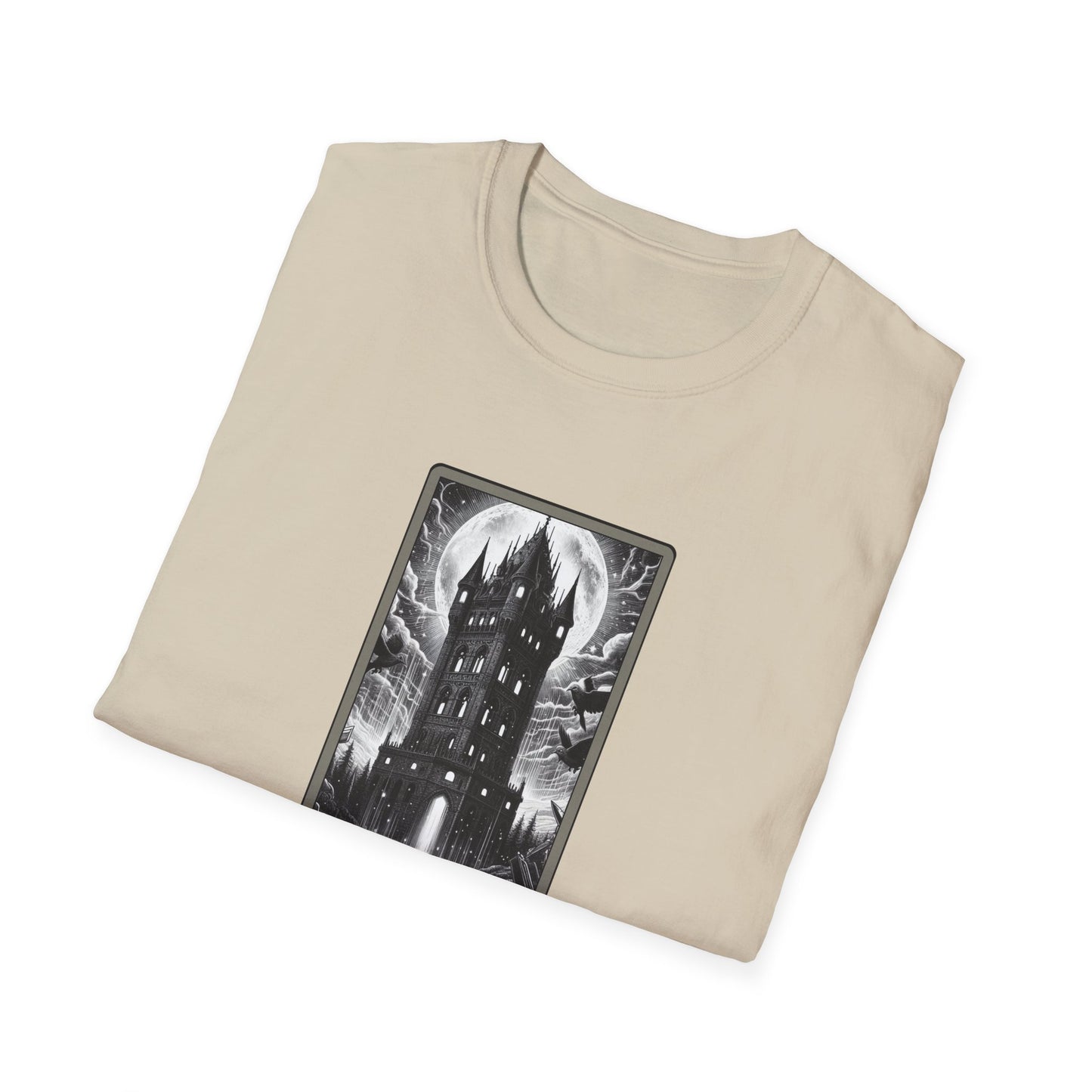"The Tower" Tarot Card Graphic T-Shirt