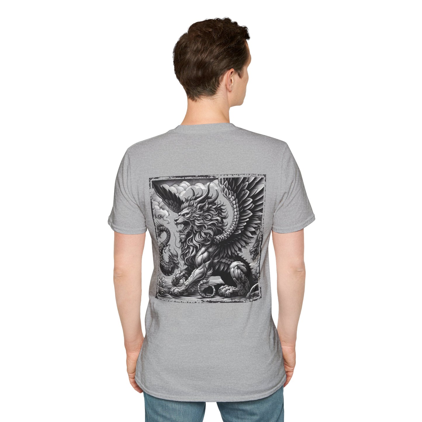 Greek Manticore Graphic T-Shirt