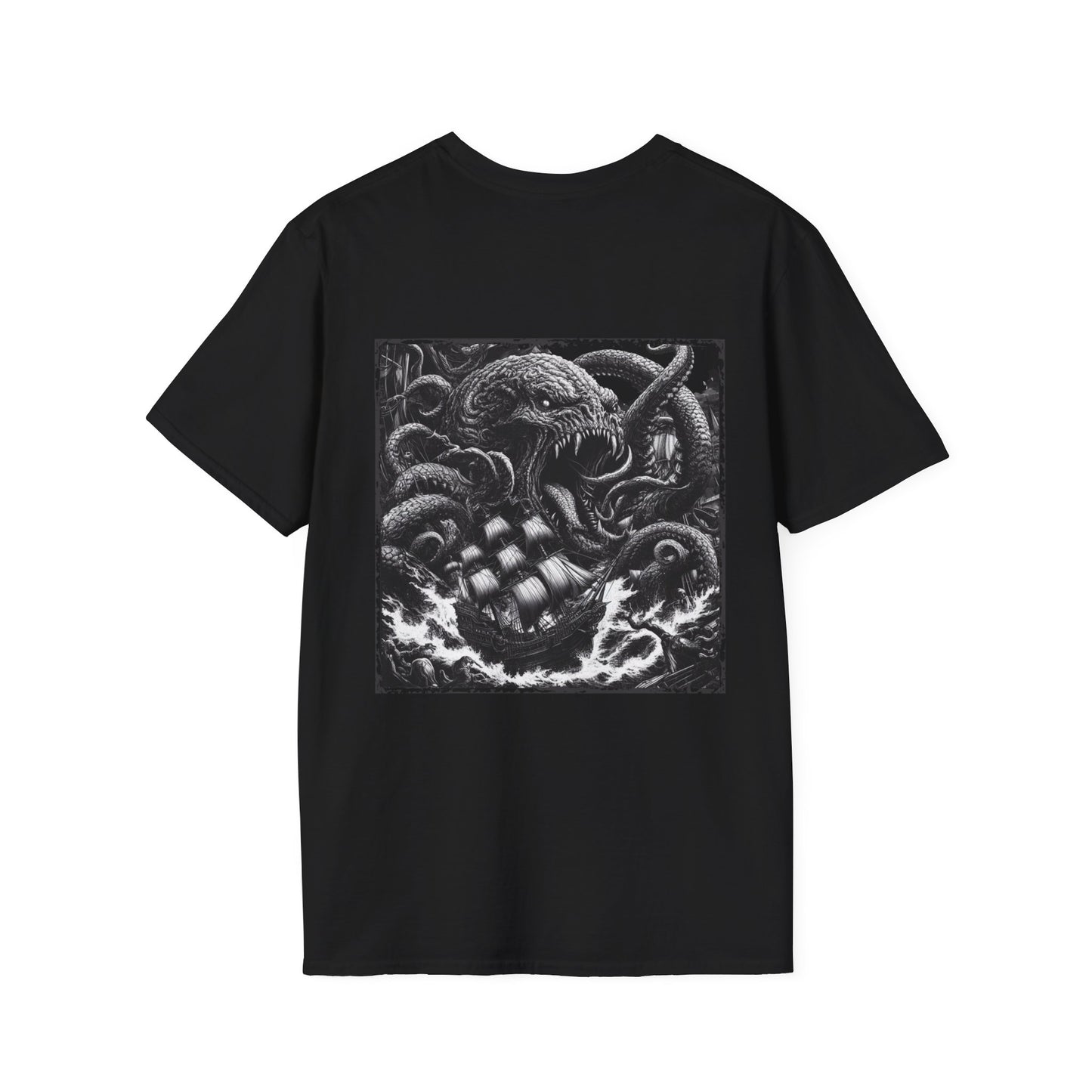 Greek Kraken Graphic T-Shirt