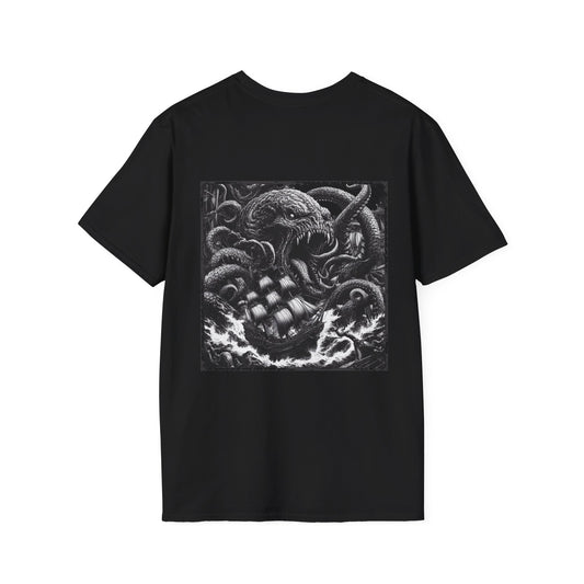 Greek Kraken Graphic T-Shirt